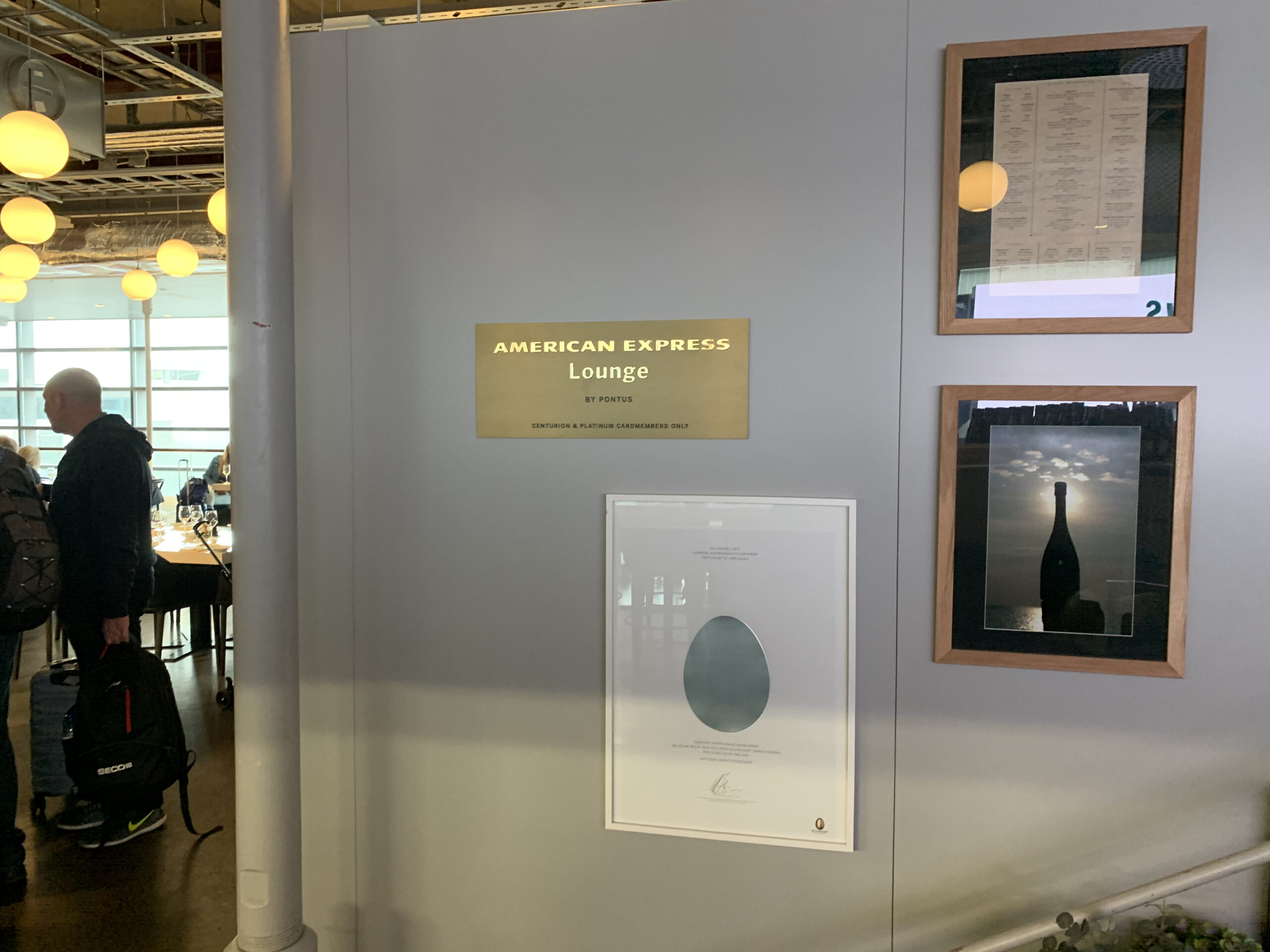 American Express Lounge by Pontus Stockholm Arlanda