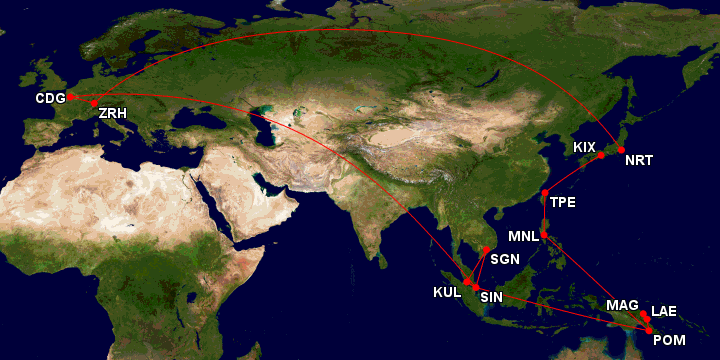New Flight Review — Osaka — Taipeh — China Airlines