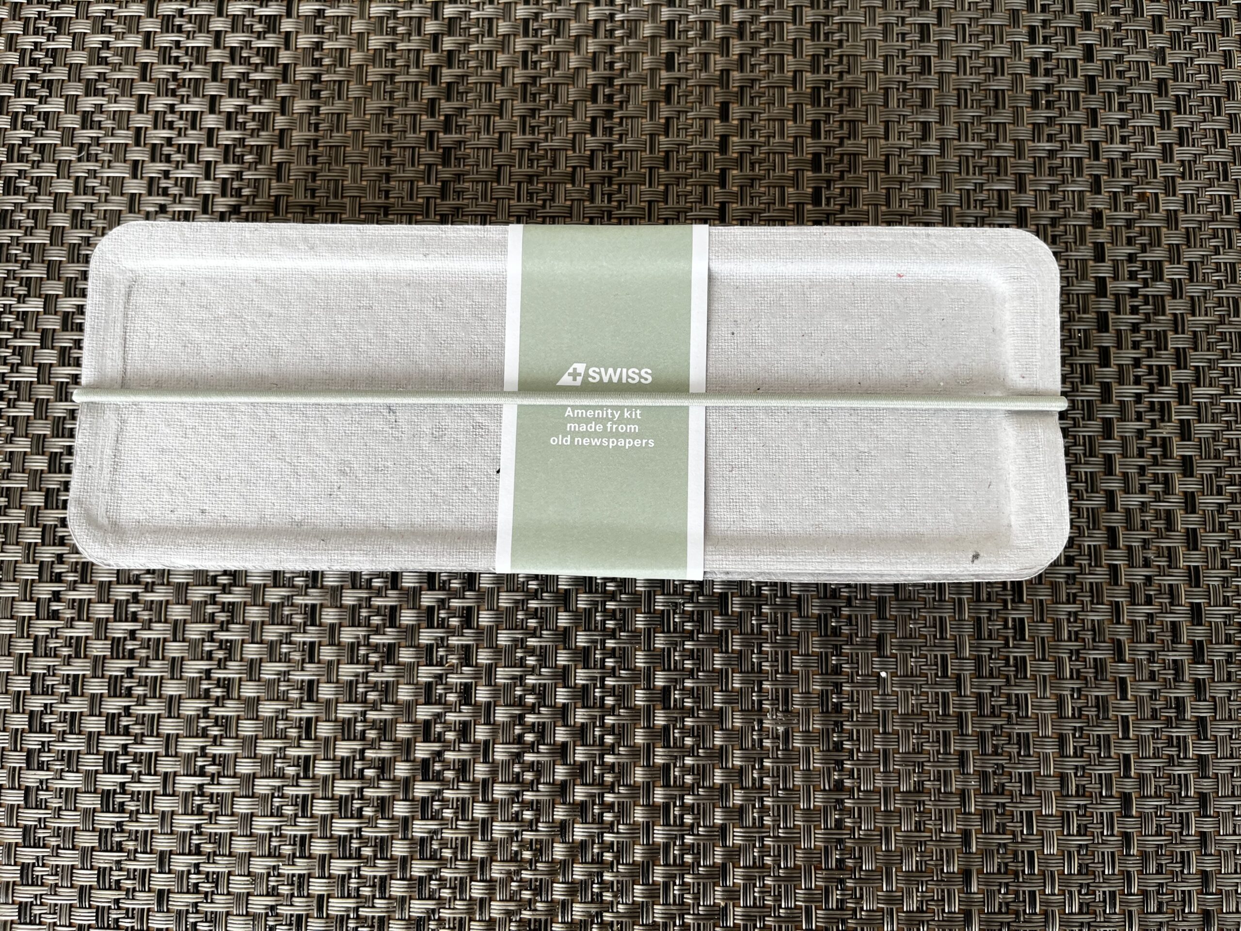 New Review Swiss Premium Economy Amenity Kit