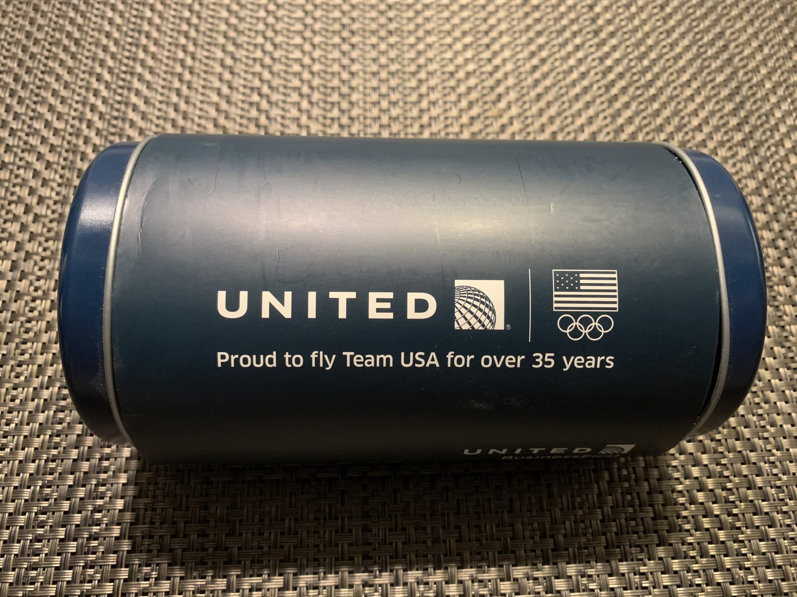 United Airlines Polaris Business Class Amenity Kit — Team USA Edition