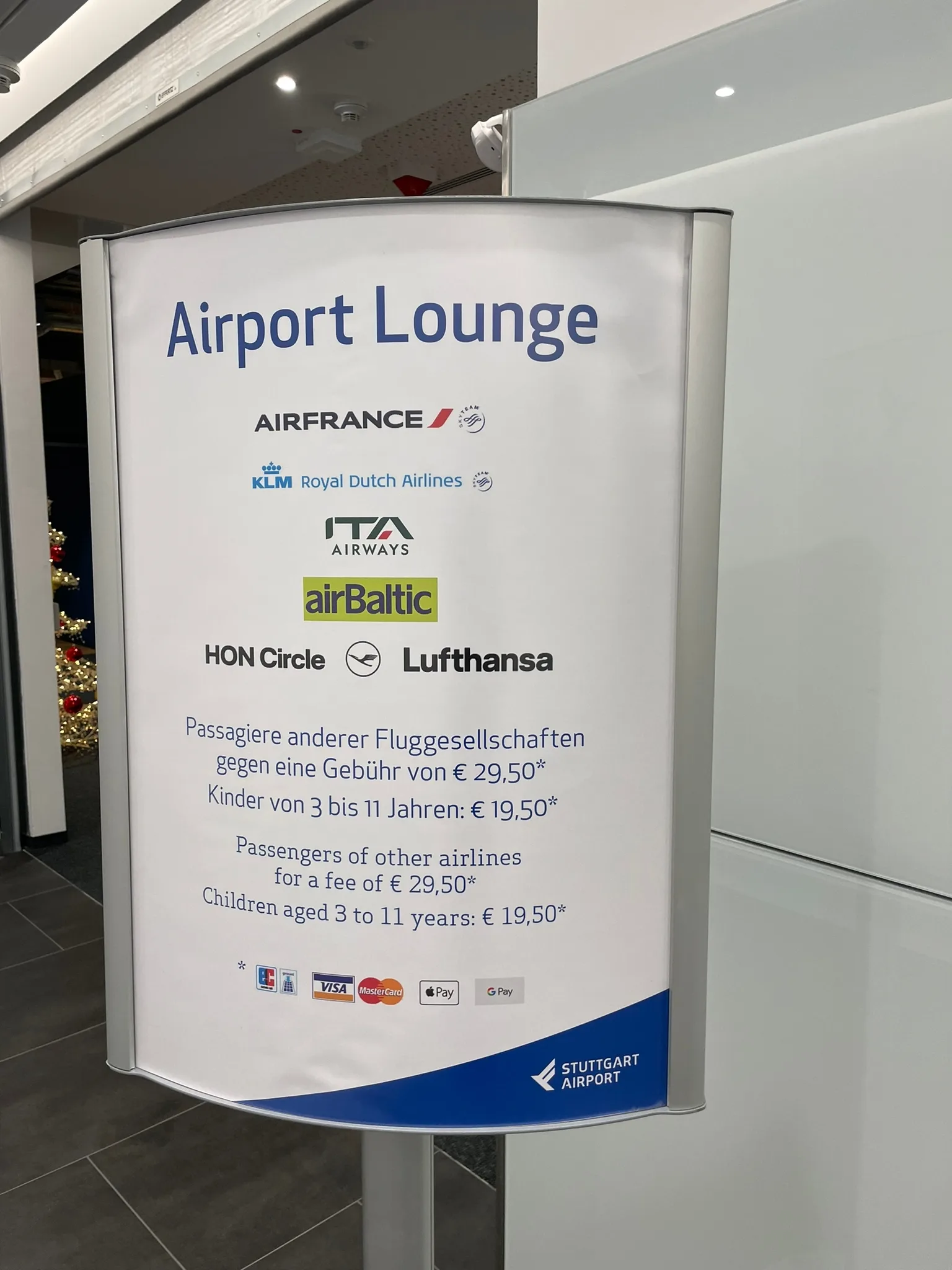 Airport Lounge Flughafen Stuttgart (STR)
