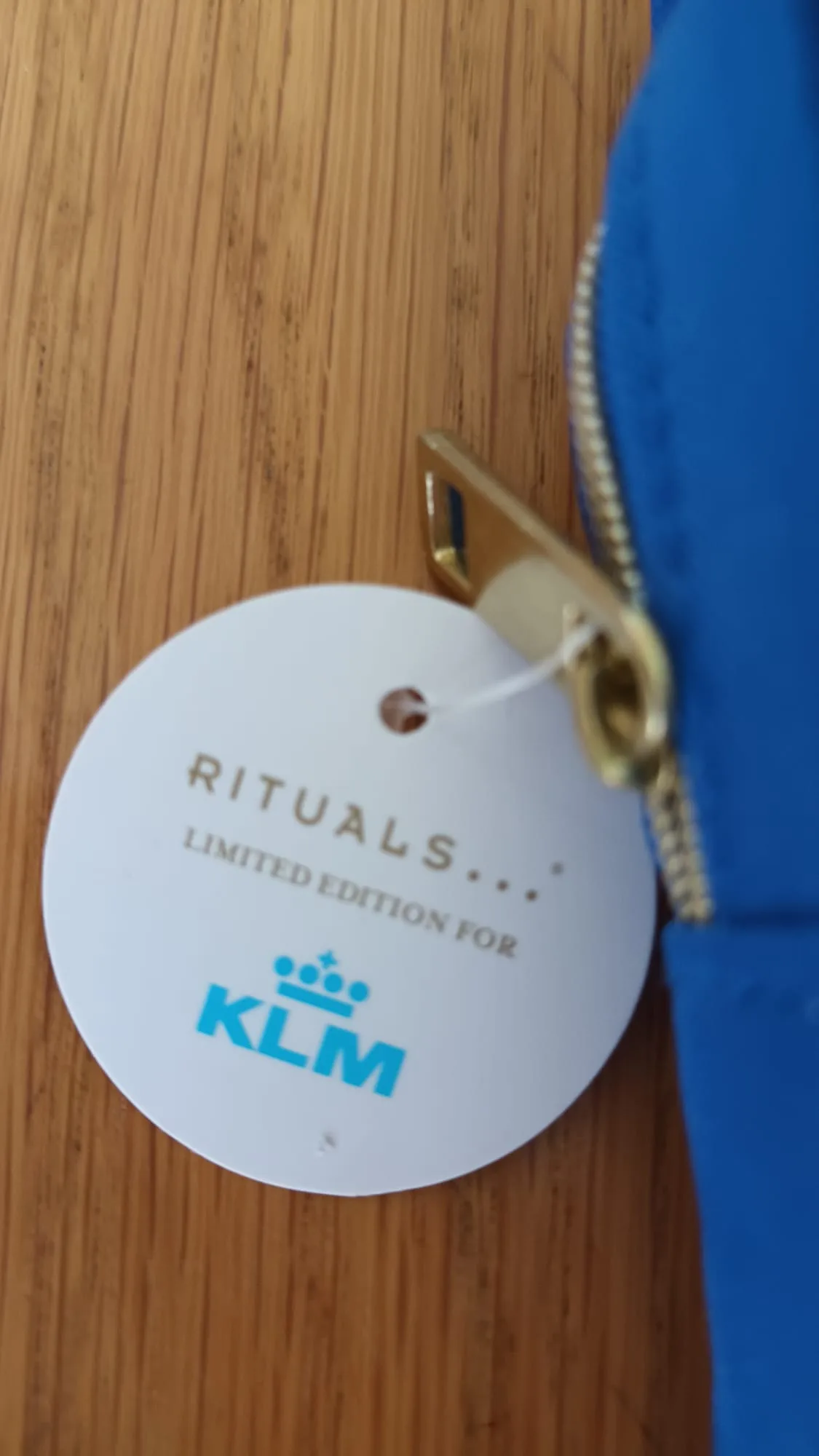 Das Limited-Edition-Label: Rituals for KLM