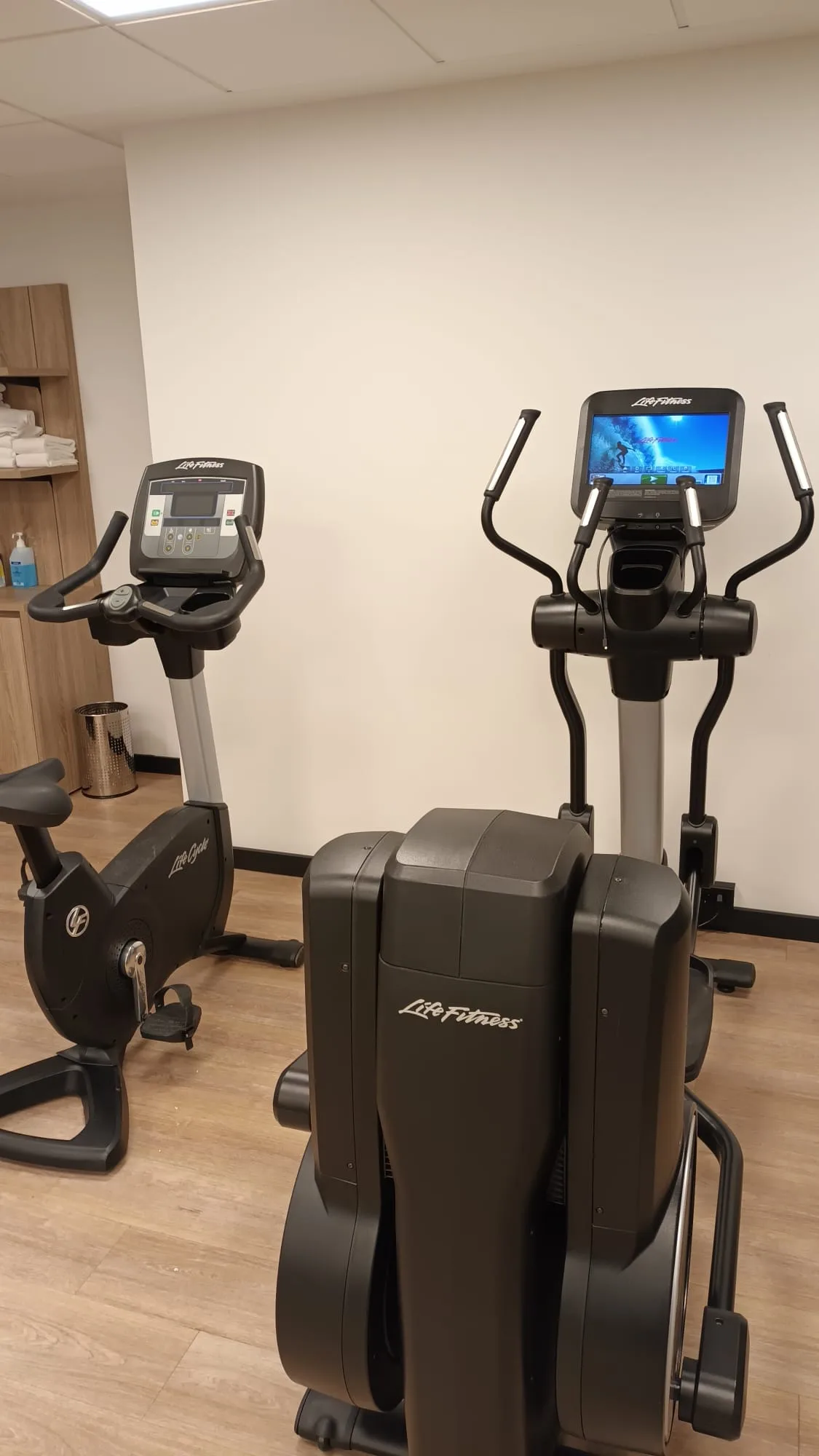 Fitnessgeräte im Hotelgym