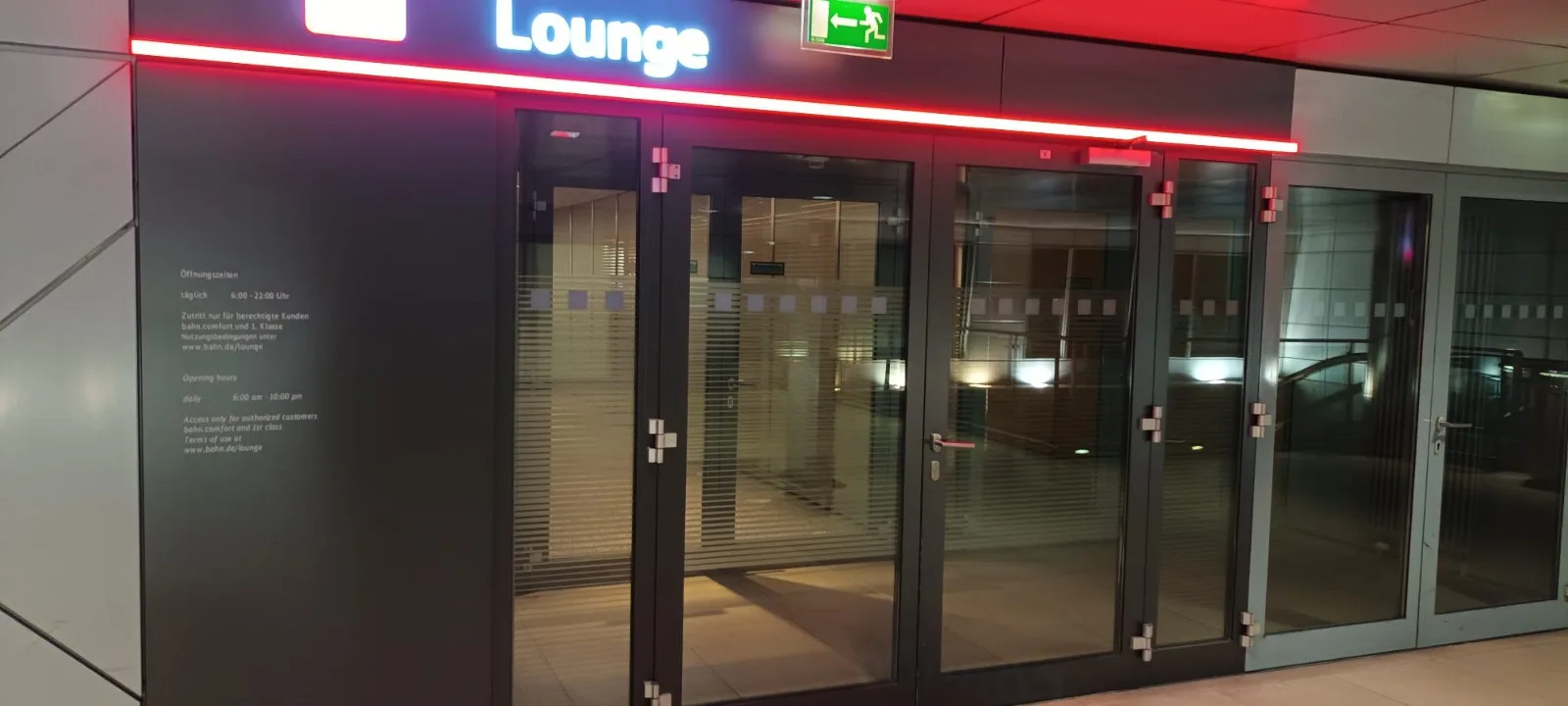 DB Lounge Frankfurt Flughafen
