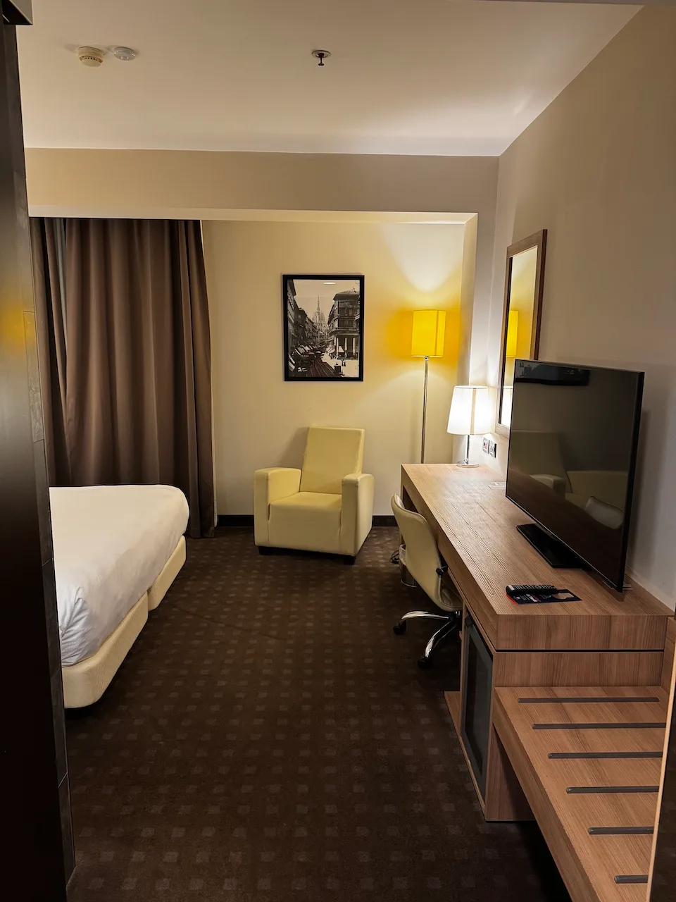 Das King Bed Guestroom – hell und geräumig
