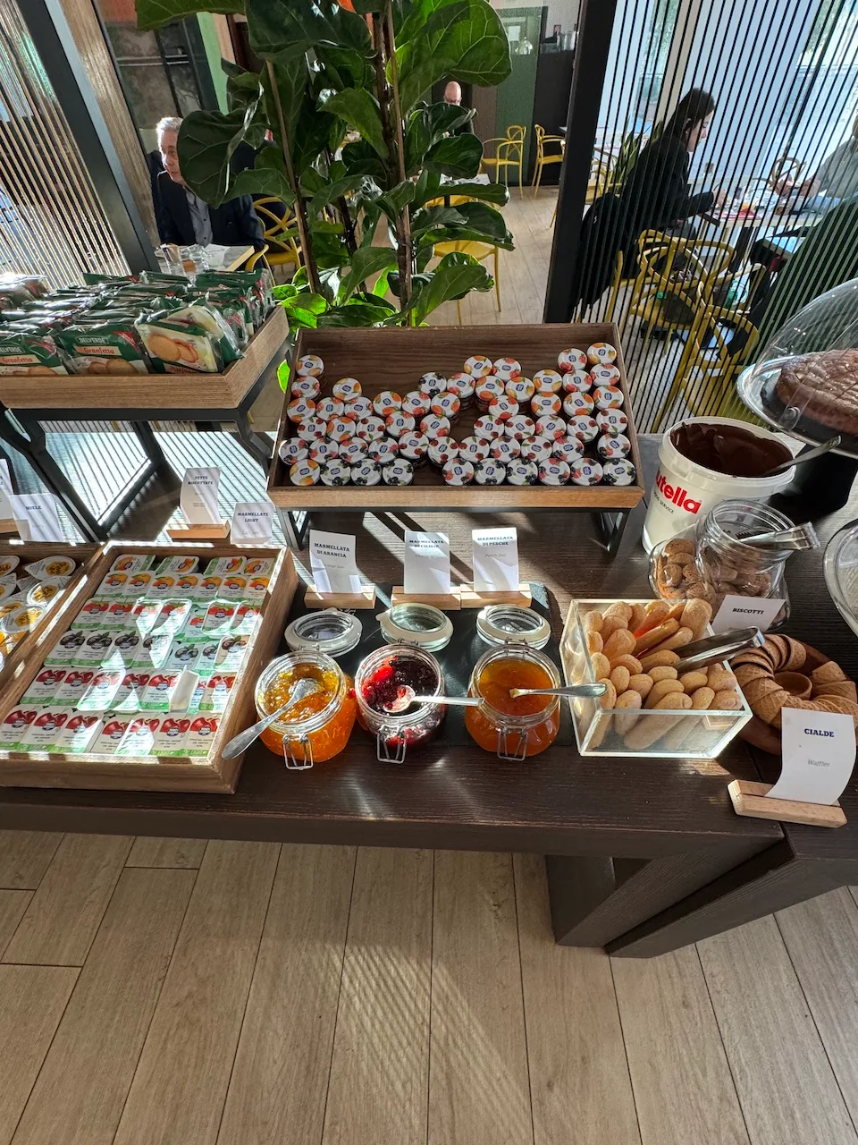 Honig, Marmeladen und Milchprodukte