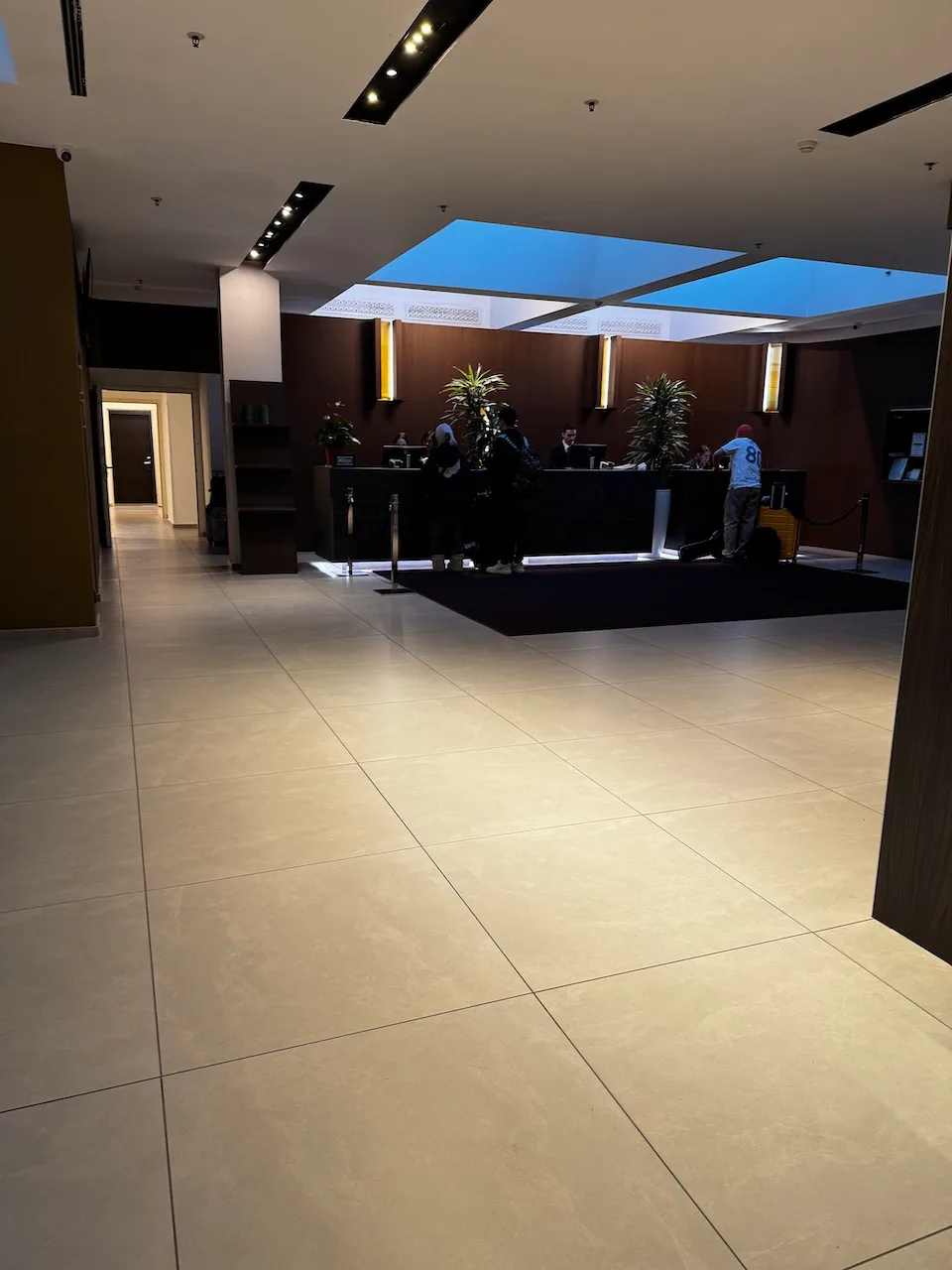 Die Rezeption des DoubleTree Mailand