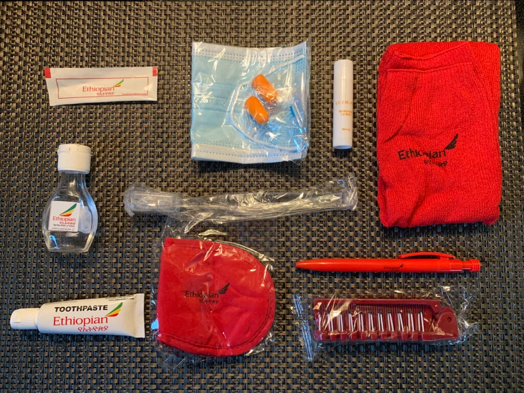Ethiopian Airways Business Class Amenity Kit