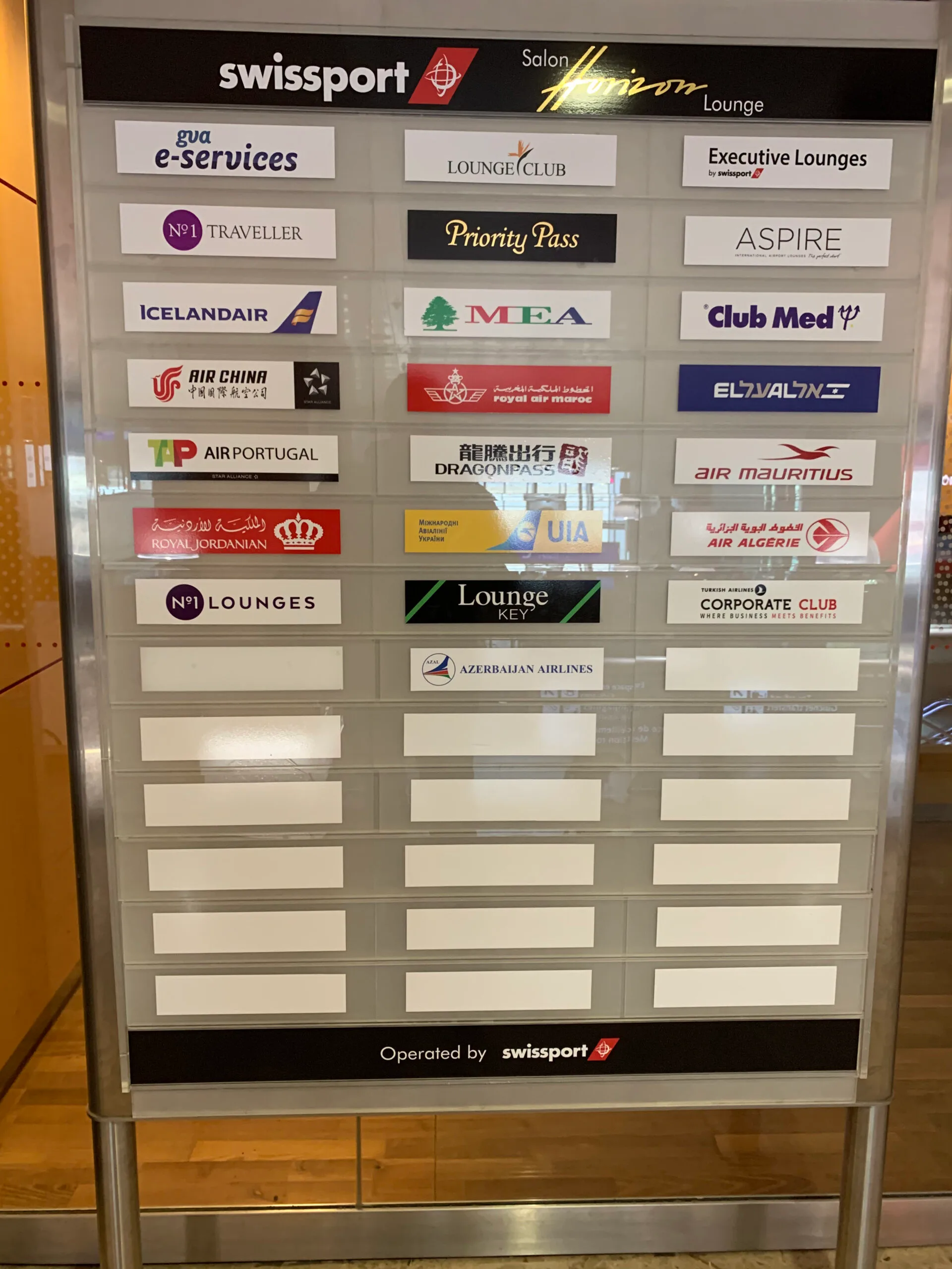 Horizon Lounge, Genf (GVA)