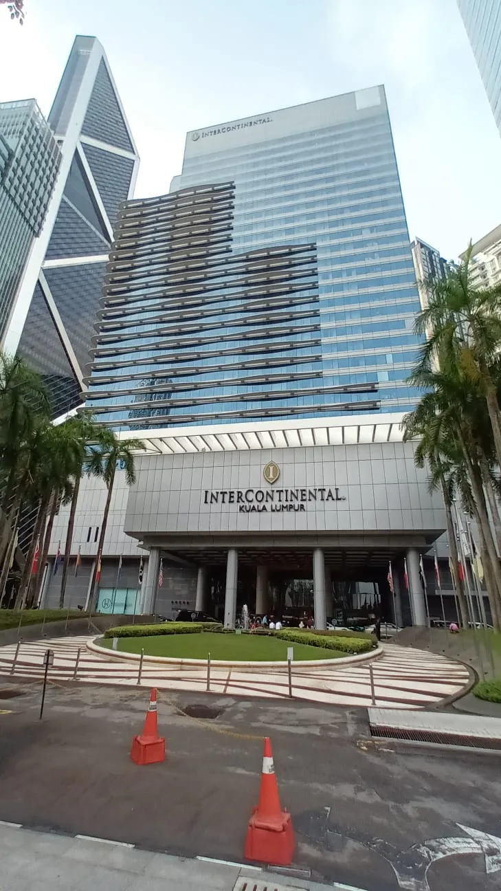 Fassade des InterContinental Hotels in Kuala Lumpur
