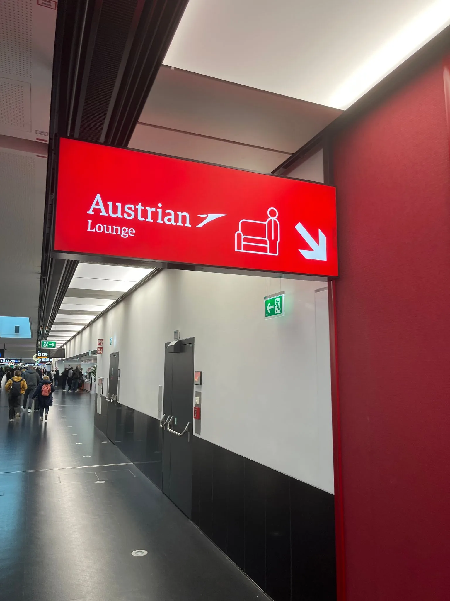 Non Schengen HON Lounge Wien (VIE)