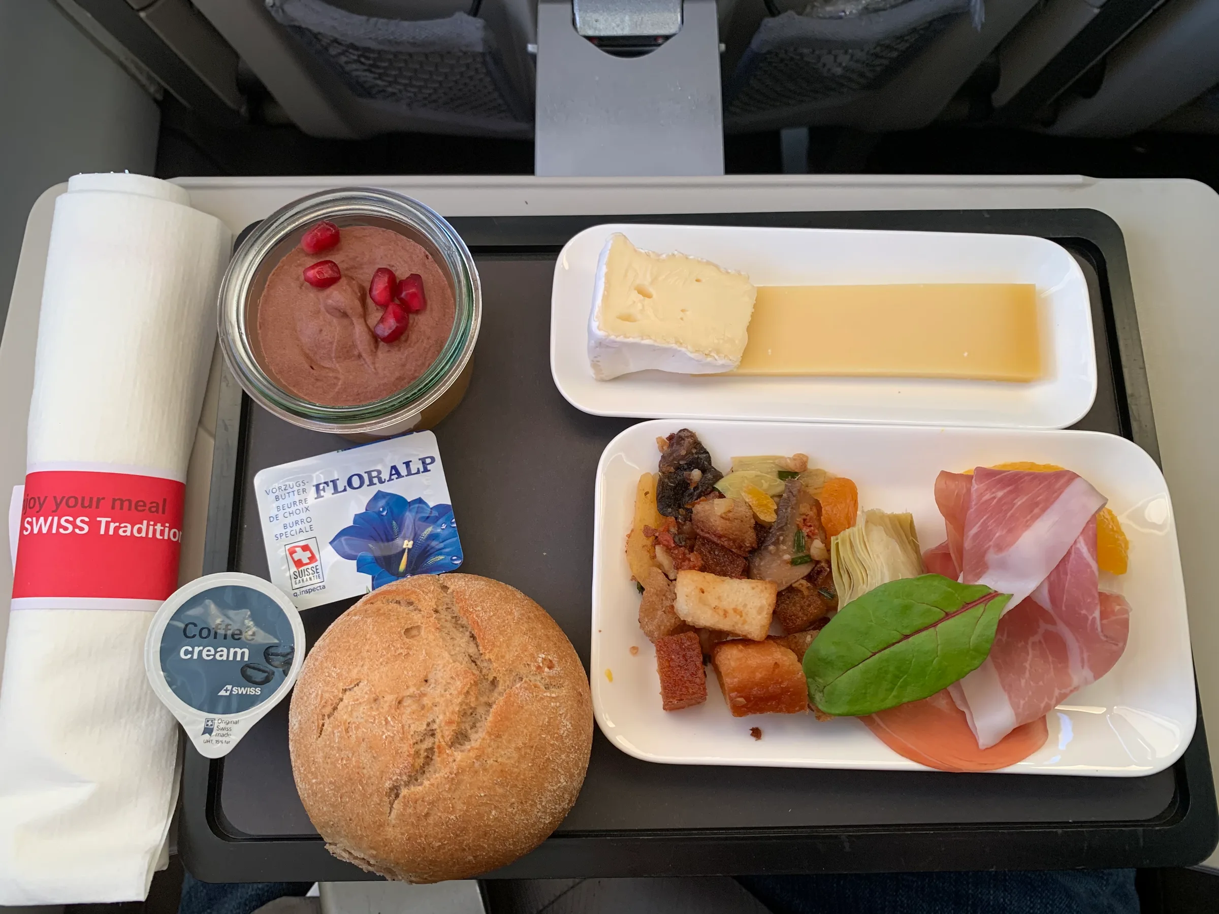 Swiss Flug von Zürich (ZRH) nach Düsseldorf (DUS) während Corona