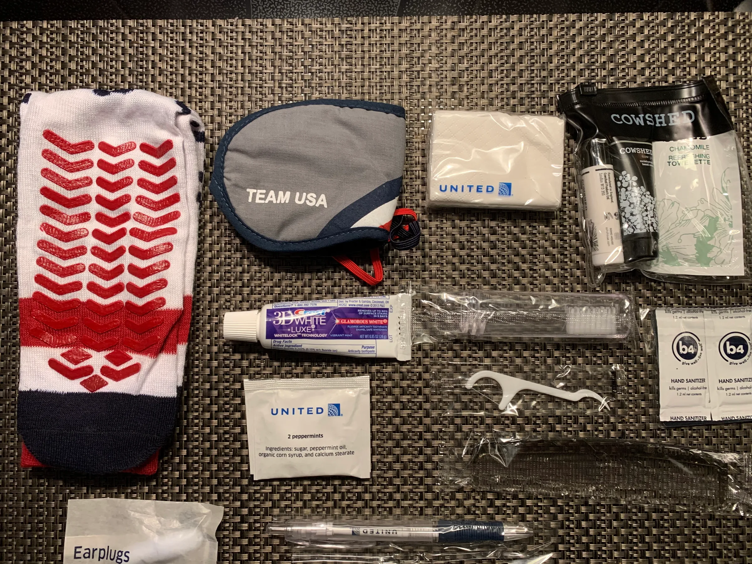 Team USA Edition United Airlines Polaris Business Class Gepäckstück