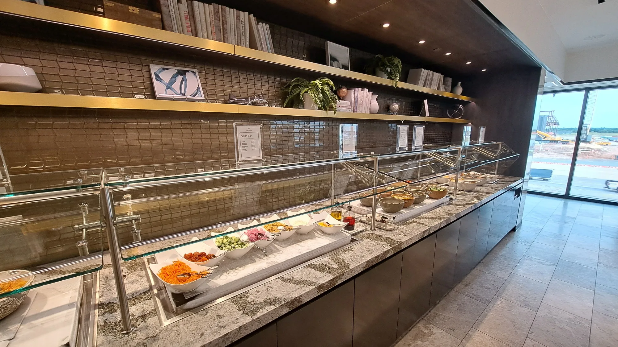 Buffet-Auswahl in der Übersicht