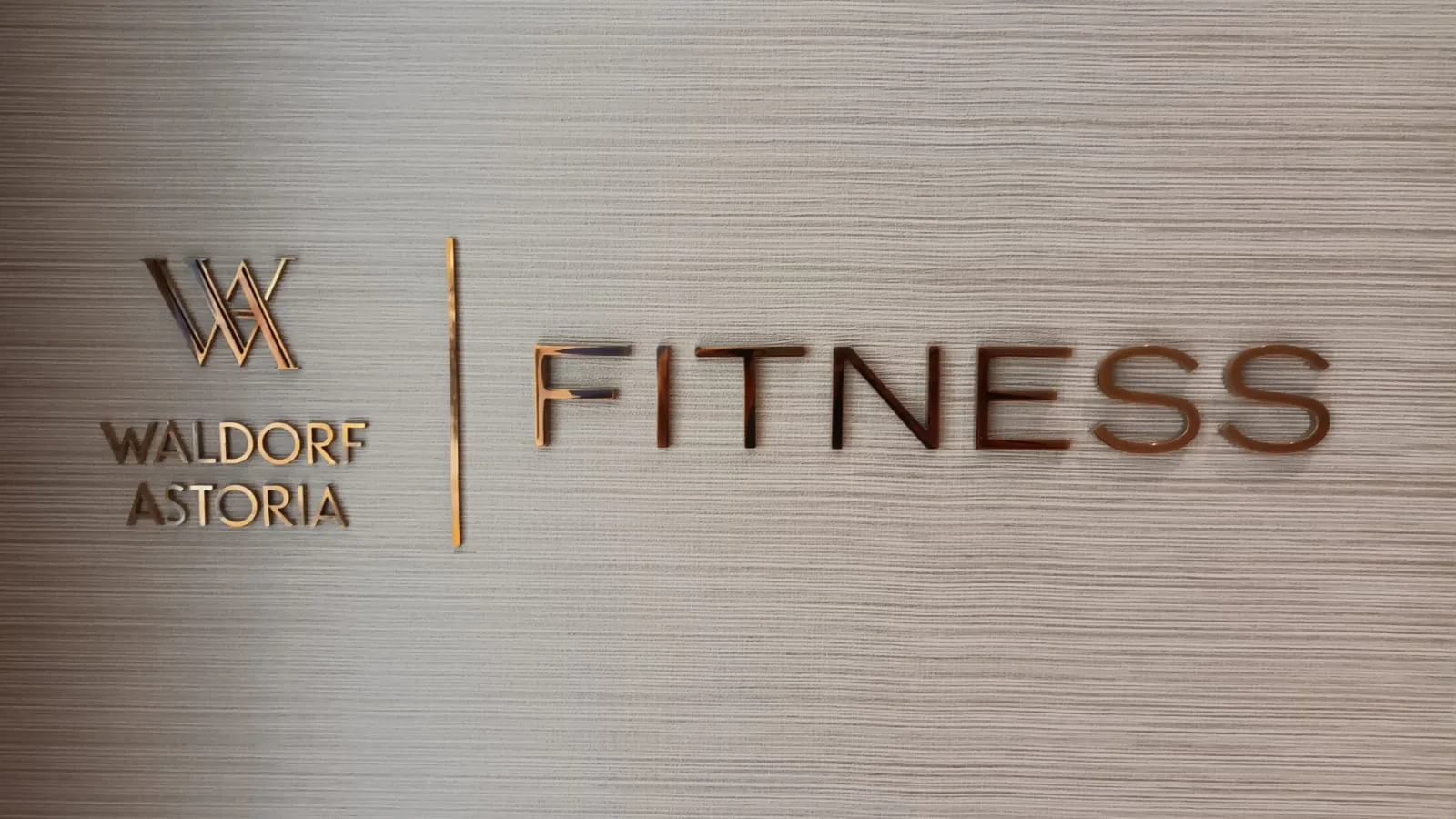 Fitnessbereich des Waldorf Astoria