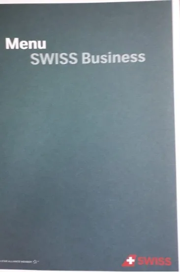 Swiss Business Class Menü – Kanton Fribourg als Gastgeber