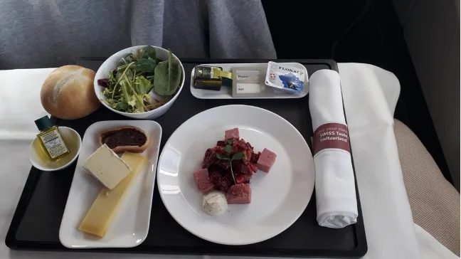 Vorspeise: Rindsentrecôte-Tataki
